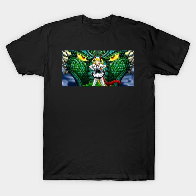 Maid of the Dragon T-Shirt by Dragonheart Studio